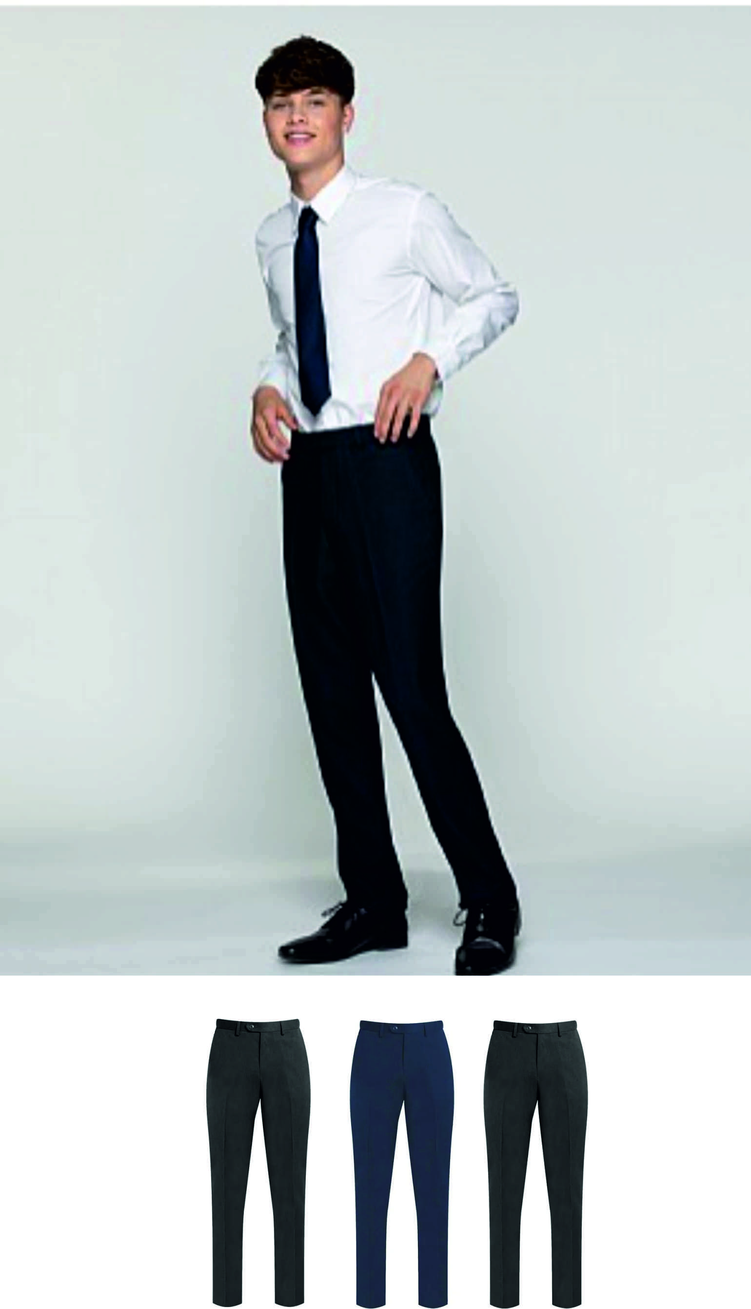 Banner 112286 Signature Senior Boys Contemporary Trousers  Banner 112286 Signature Senior Boys Contemporary Trousers